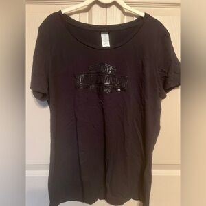 Harley-Davidson Black Short Sleeve Tee